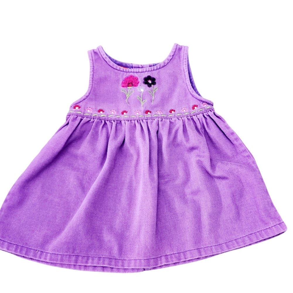 Vintage McKids purple floral dress